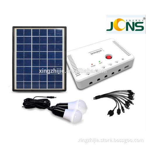 JCNS Best price small portable 3W 4W 5W solar generator for home solar power system